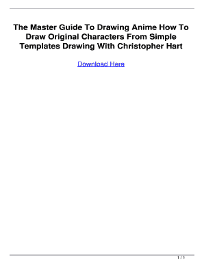 the master guide to drawing anime pdf download